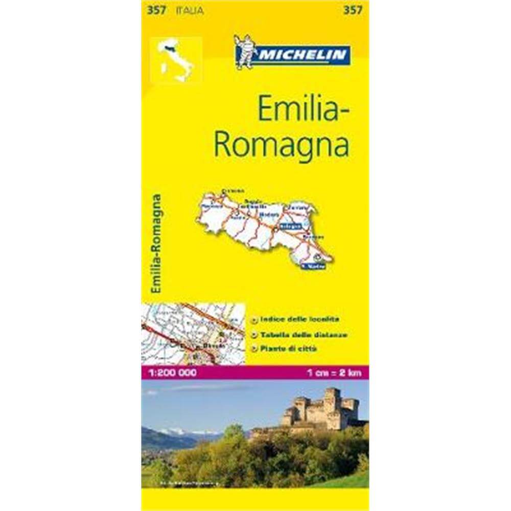 Emilia Romagna - Michelin Local Map 357